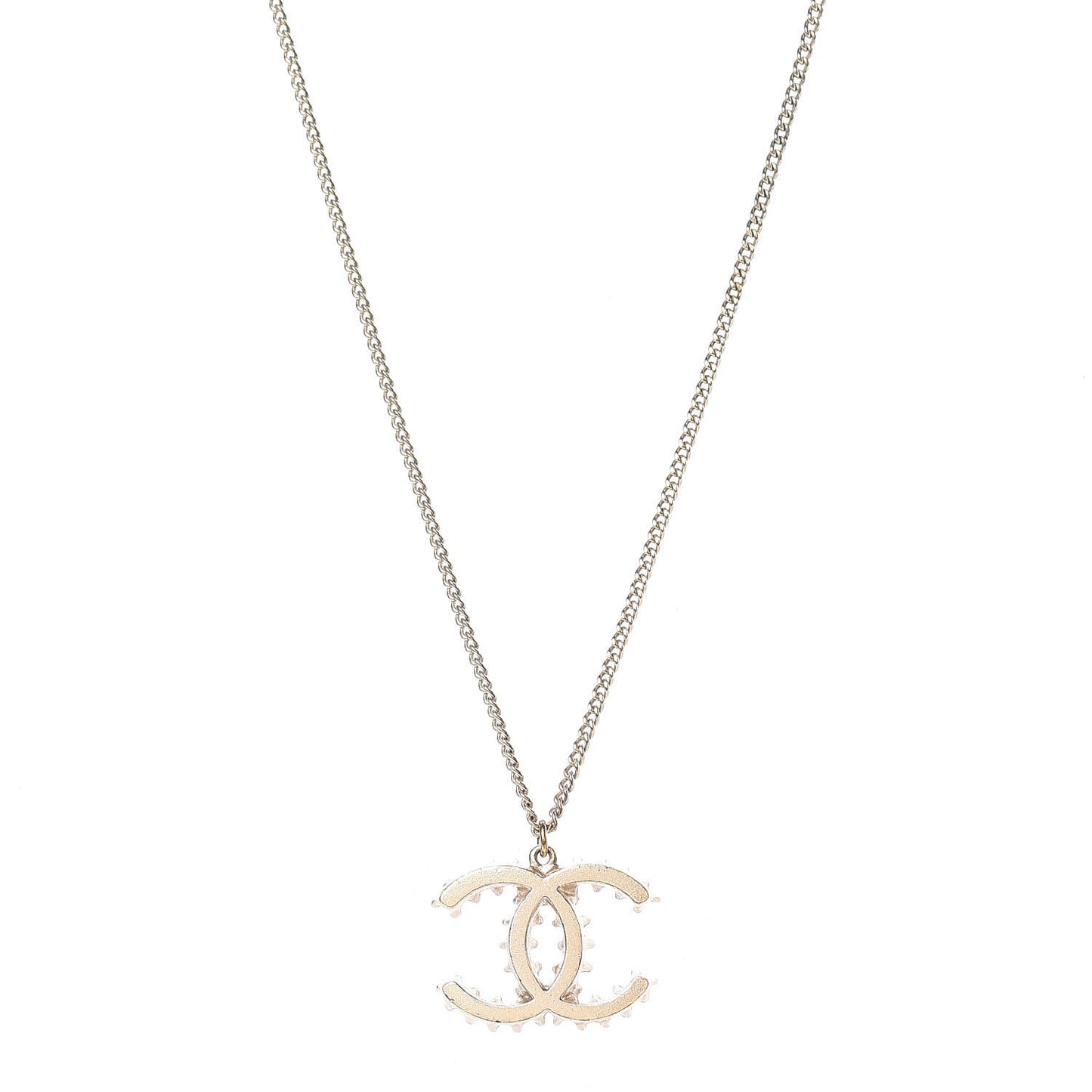 CC Necklace Matte Gold