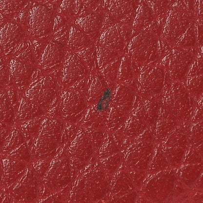 Gucci Calfskin GG Marmont Chain Wallet Vulcanic Red 9 of 10