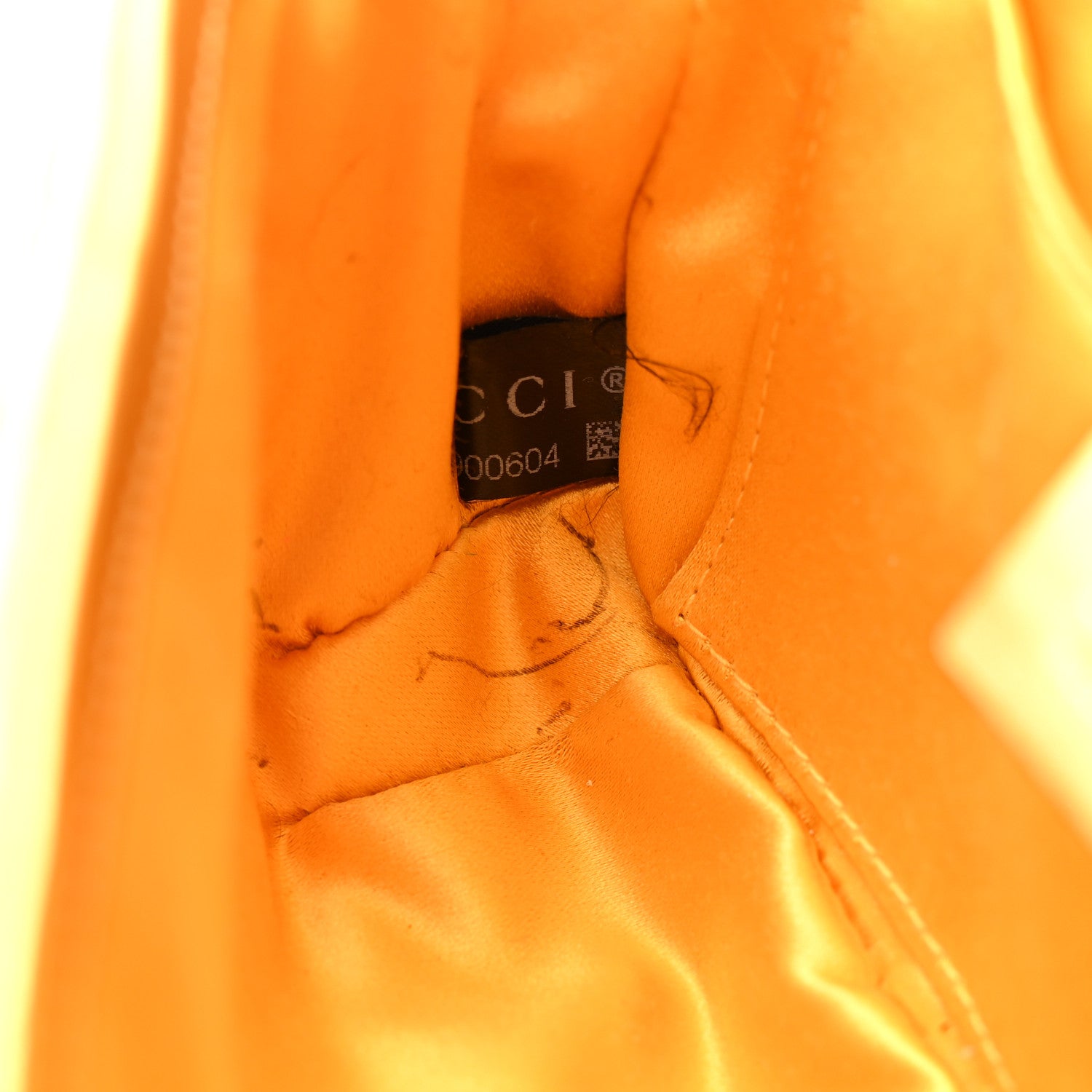 Gucci Sequin Matelasse Diagonal Mini GG Marmont Shoulder Bag Gold 13 of 13