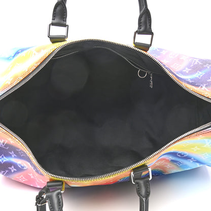 Louis Vuitton Monogram Sunset Keepall Bandouliere 50 Multicolor 5 of 9