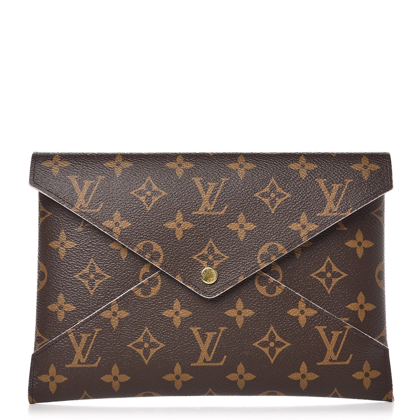 Monogram Large Kirigami Pochette Insert Rose Ballerine