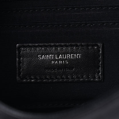 Saint Laurent Grain De Poudre Monogram Toy West Hollywood Fold-Over Bag Black 6 of 8