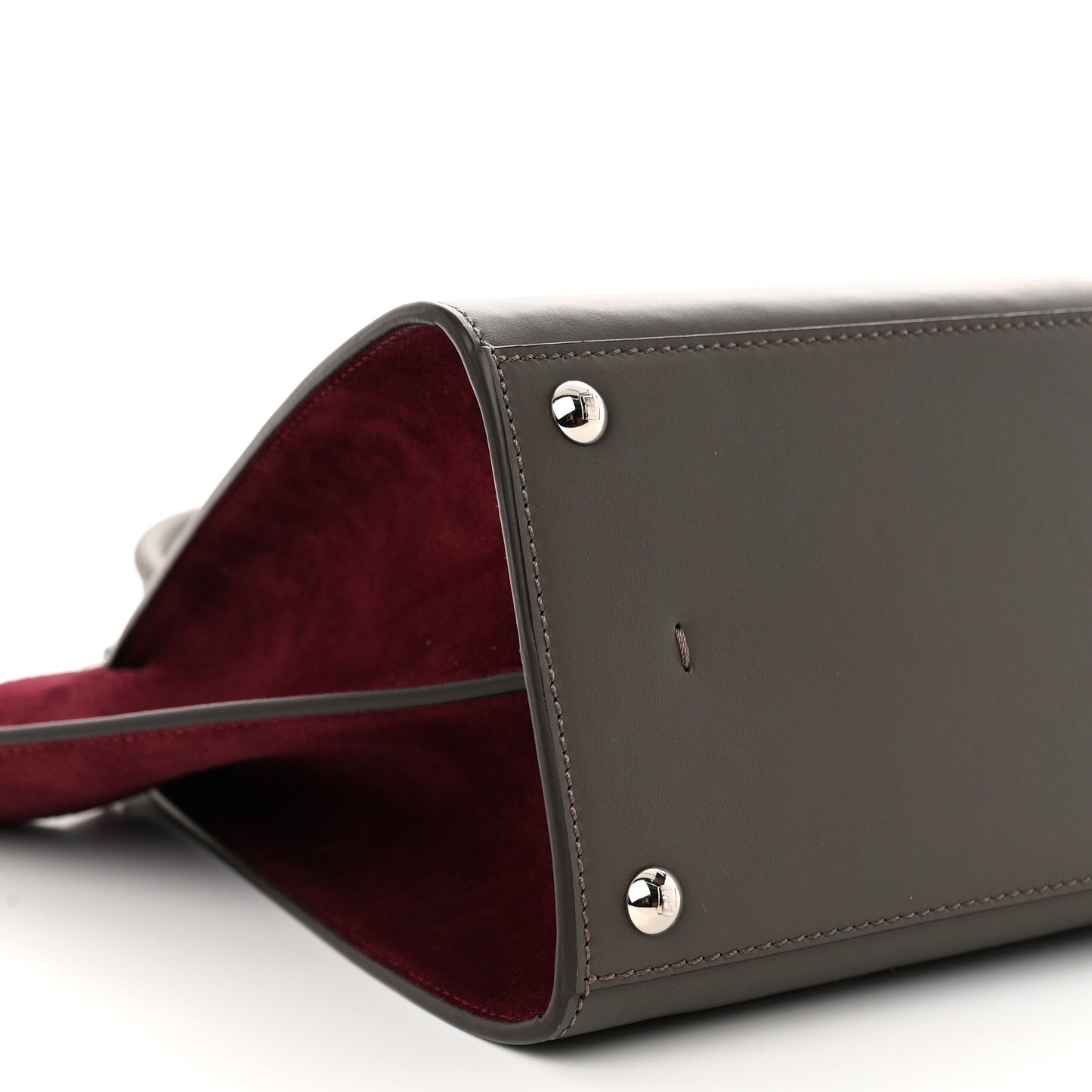 Vitello Baltico Kore Petite 3Jours Tote Carbone Bordeaux