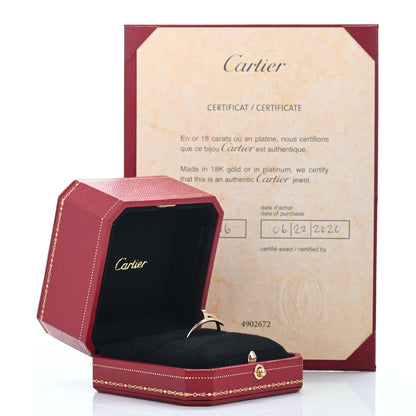 Cartier 18K Yellow Gold Small Juste Un Clou Ring 55 7.25 5 of 5