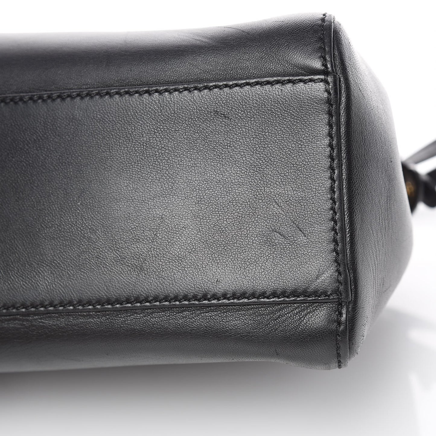 Nappa Mini Peekaboo Iconic Satchel Black