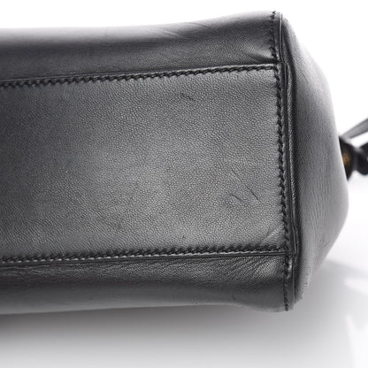 Fendi Nappa Mini Peekaboo Iconic Satchel Black 12 of 13
