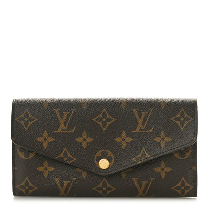 Louis Vuitton Monogram Sarah Wallet NM Coquelicot 1 of 8