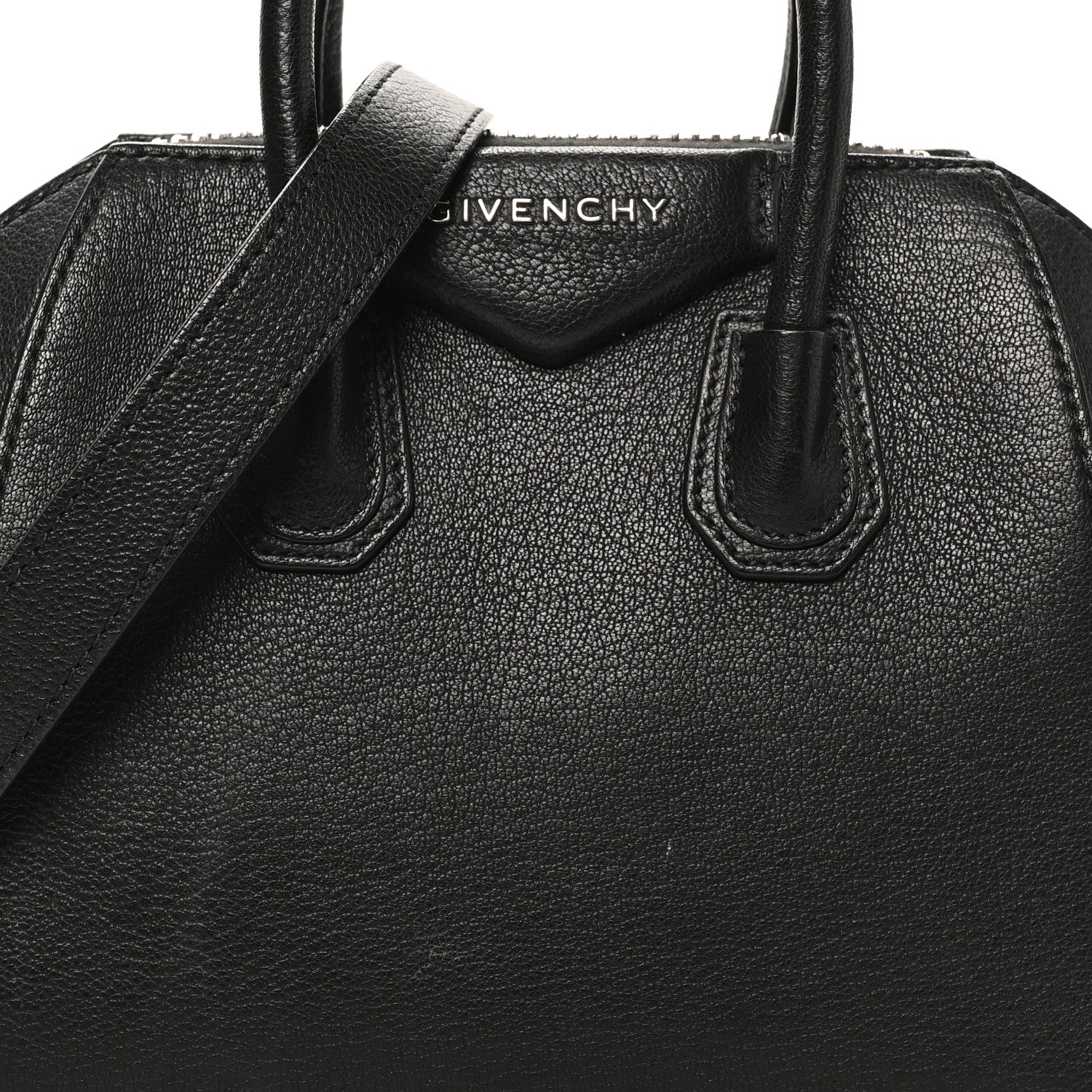 Givenchy Sugar Goatskin Mini Antigona Black 7 of 9
