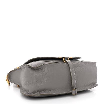 Chloe Calfskin Medium Marcie Satchel Cashmere Grey 4 of 11