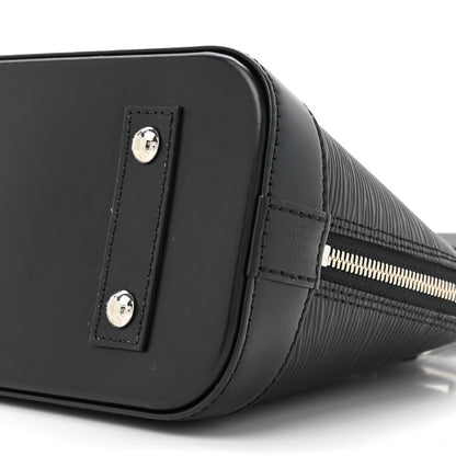 Louis Vuitton Epi Alma BB Black 8 of 9