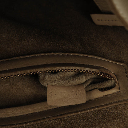 Celine Supple Calfskin Medium Phantom Luggage Beige 7 of 9