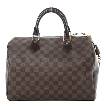 Louis Vuitton Damier Ebene Speedy 30 1 of 16