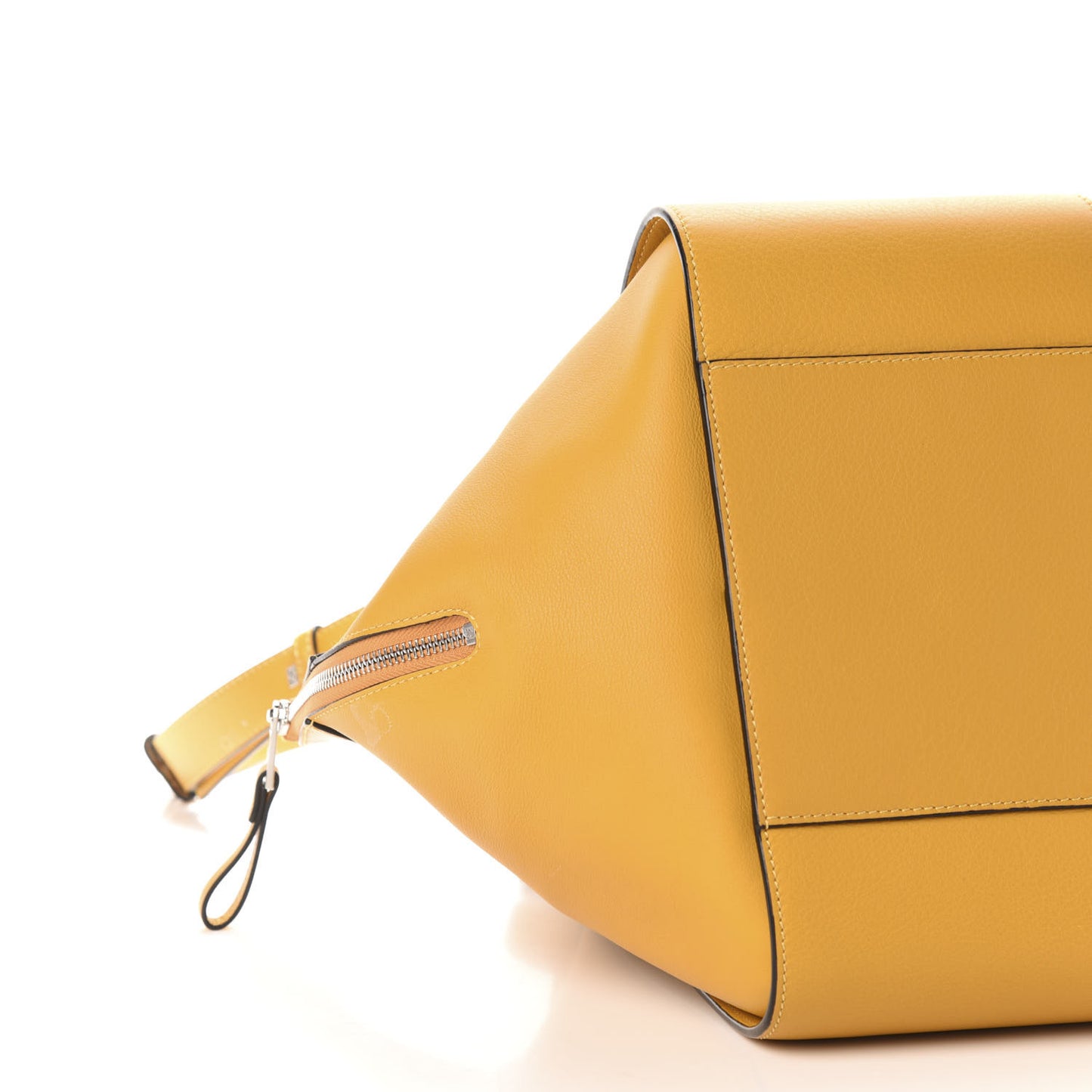 Calfskin Small Hammock Shoulder Bag Yellow