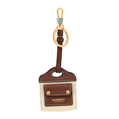 Burberry Calfskin Canvas Airpods Pro Case 1 of 4