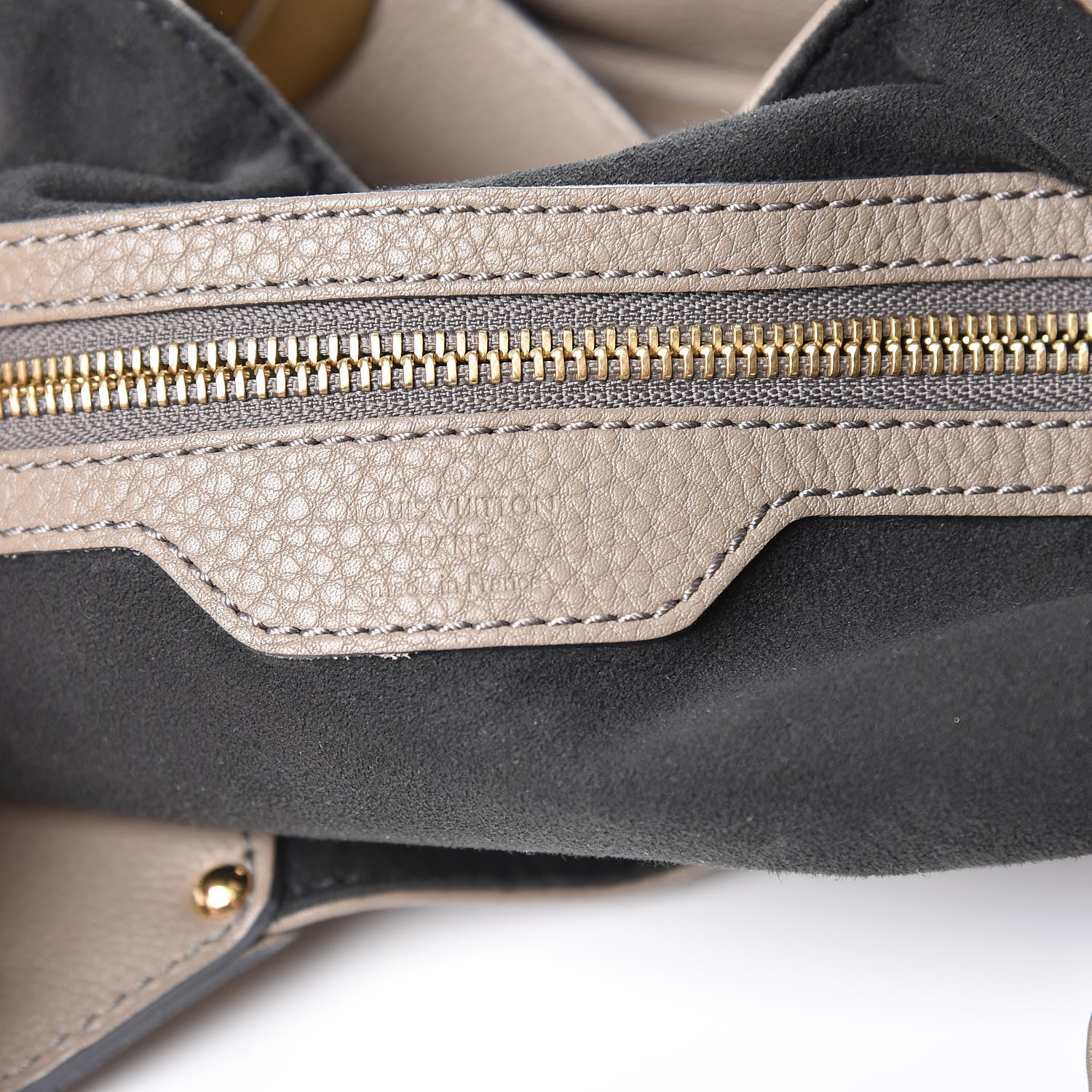 Louis Vuitton Mahina L Taupe 8 of 10