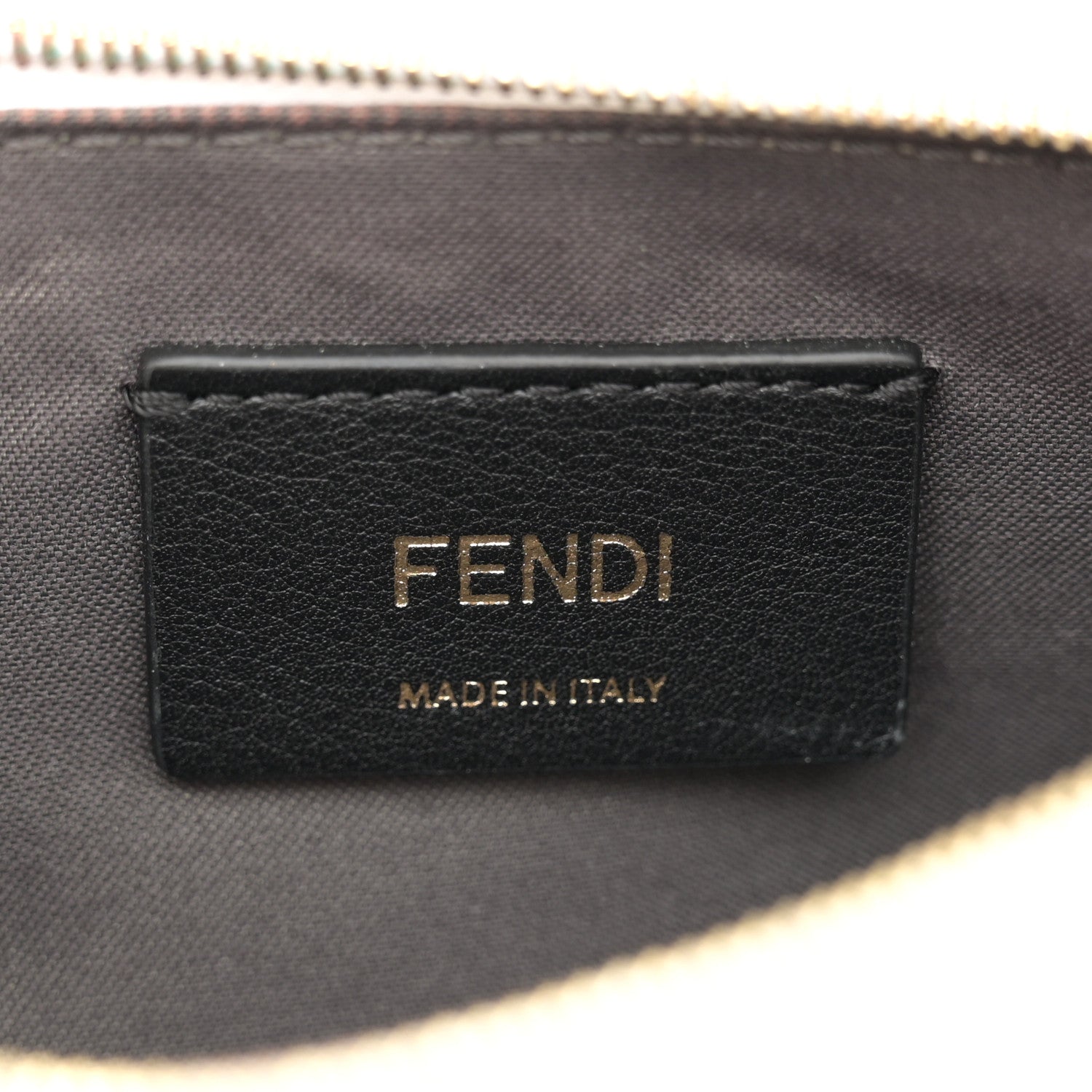 Fendi Vitello Cruise F is Fendi Medium Envelope Wallet on Chain Optical White 9 of 17