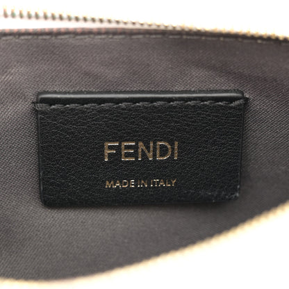 Fendi Vitello Cruise F is Fendi Medium Envelope Wallet on Chain Optical White 9 of 17