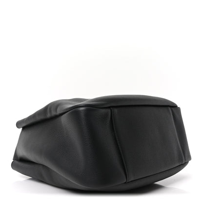Saint Laurent Smooth Calfskin Large Le 5 A 7 Soft Hobo Black 4 of 10
