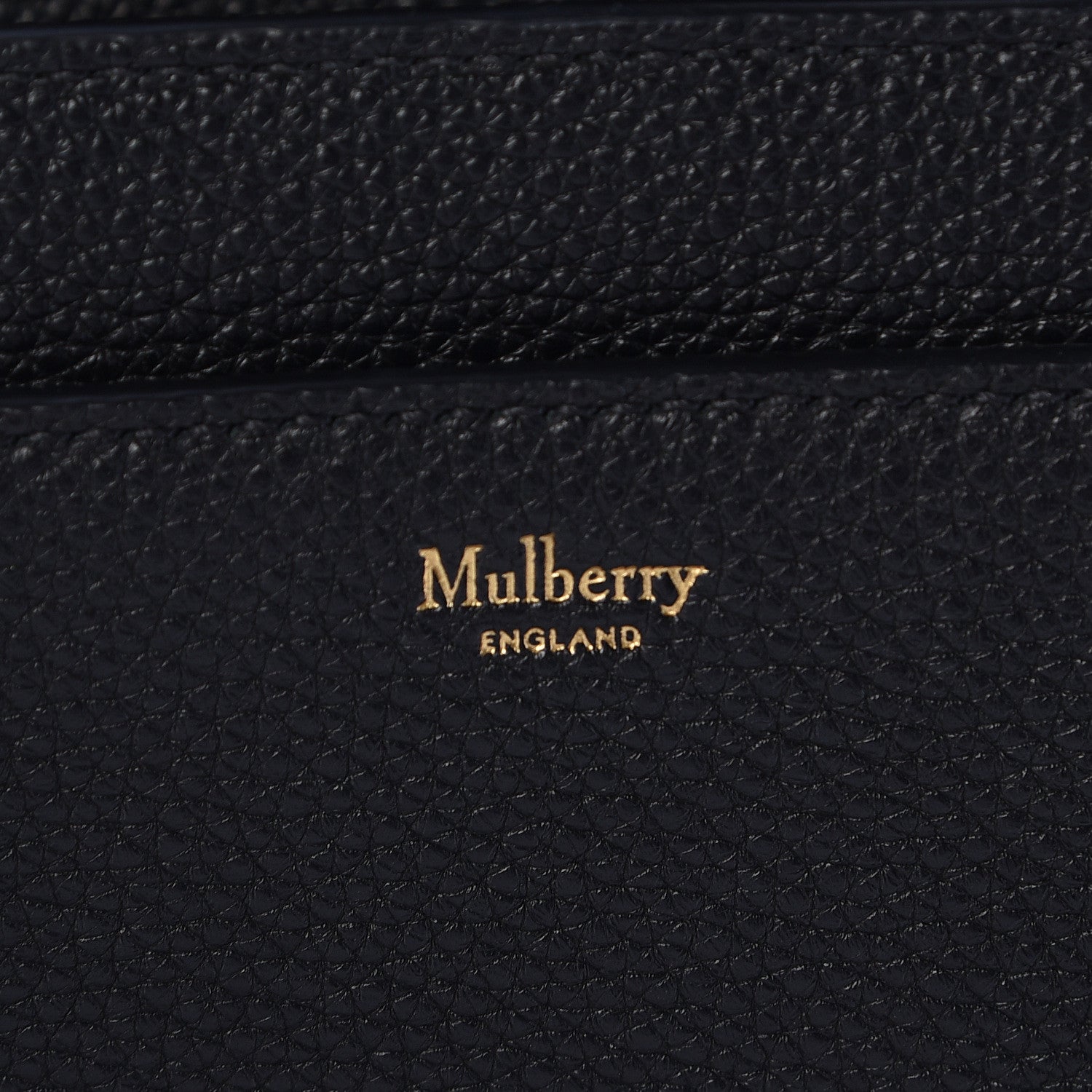 Mulberry Small Classic Grain Calfskin Large Darley Black 6 of 11