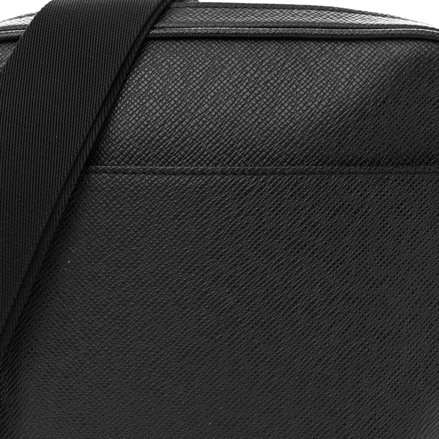 Louis Vuitton Taiga Alex Messenger BB Black 7 of 9