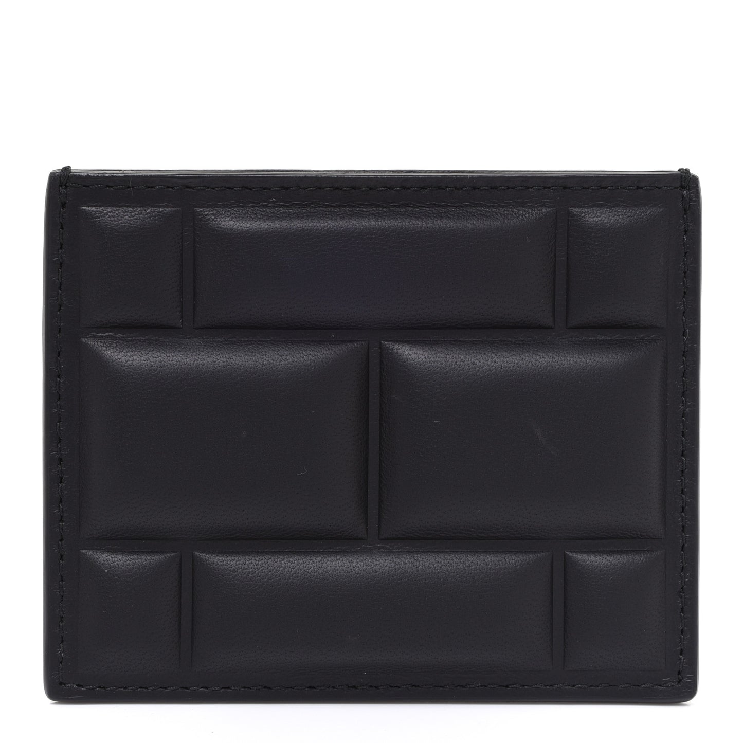Nappa Padded Card Holder Black