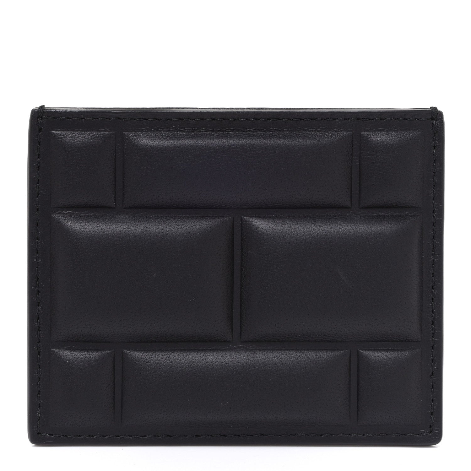 Bottega Veneta Nappa Padded Card Holder Black 1 of 8