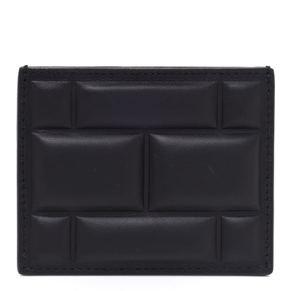 Bottega Veneta Nappa Padded Card Holder Black 1 of 8