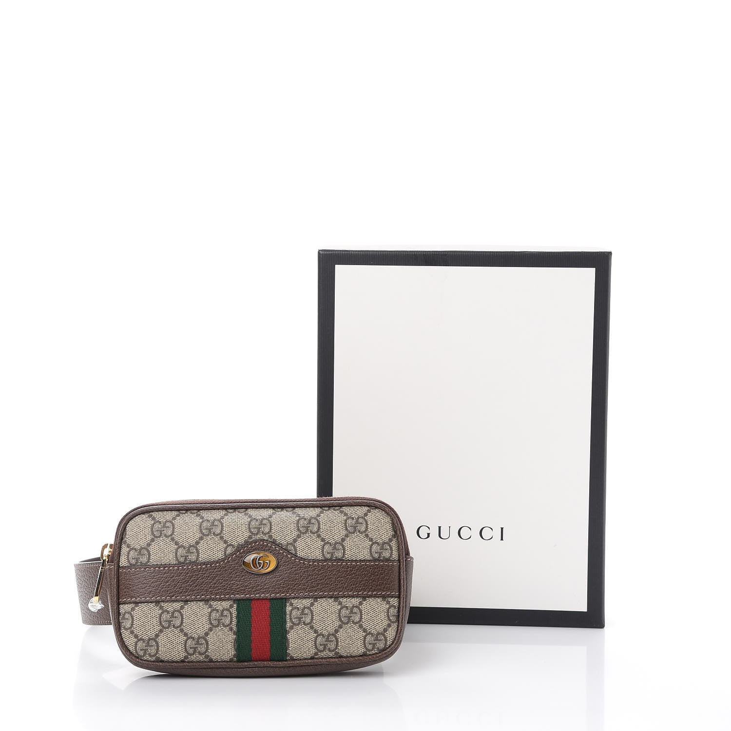 Gucci GG Supreme Monogram Ophidia Belted iPhone Case 85 34 Dark Brown 12 of 12