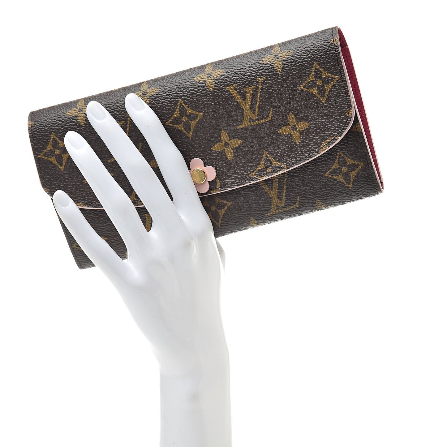 Monogram Bloom Flower Emilie Wallet