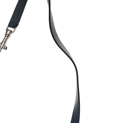 Celine Drummed Calfskin Nano Luggage Indigo 11 of 13