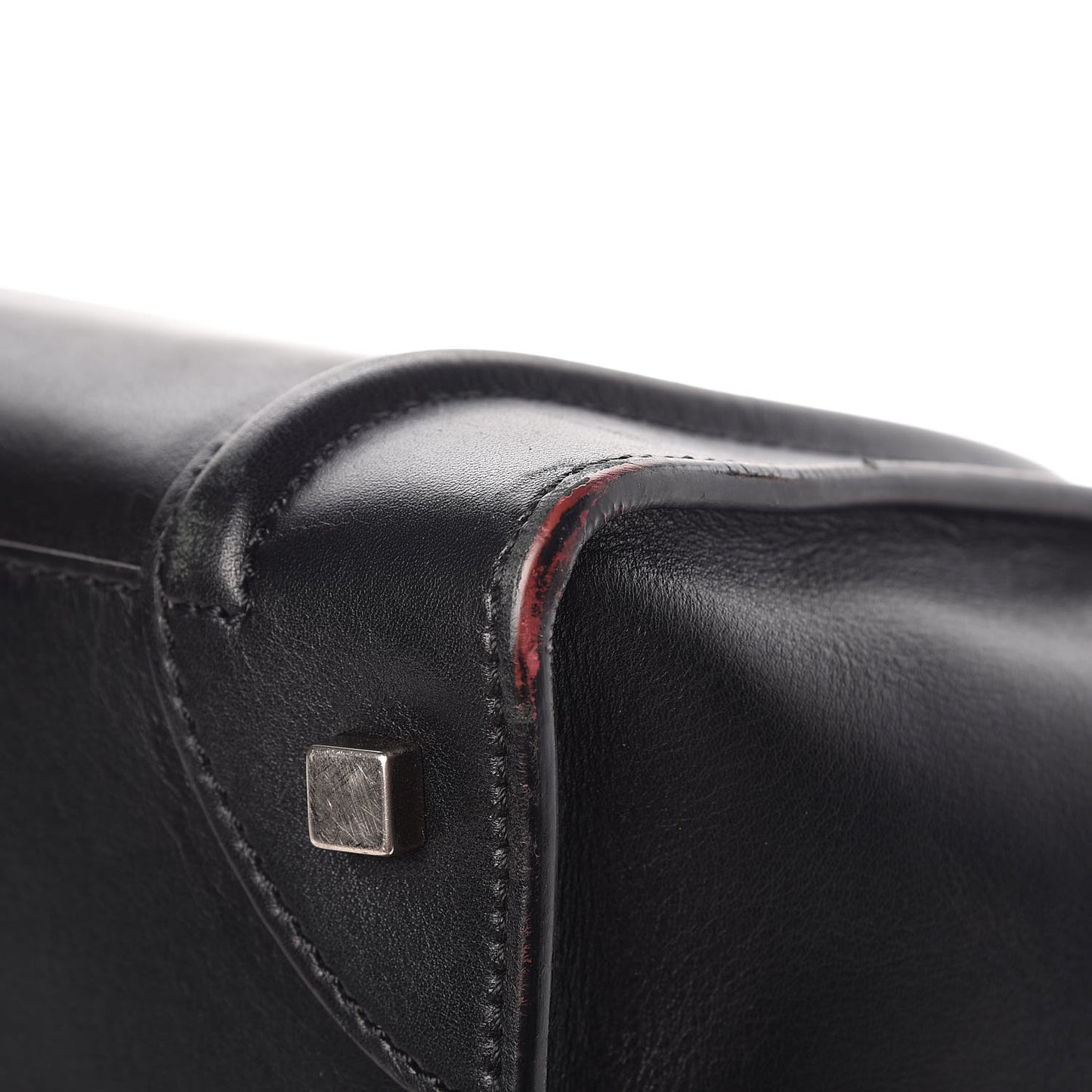 Smooth Calfskin Mini Luggage Black
