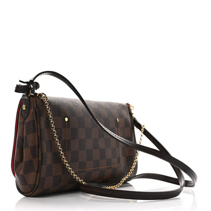 Louis Vuitton Damier Ebene Favorite MM 3 of 8