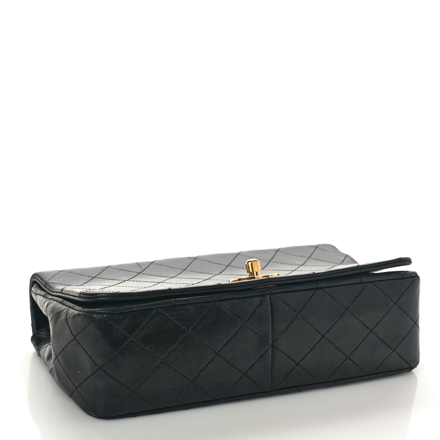 Chanel Lambskin Quilted Small Single Flap Black 4 of 10
