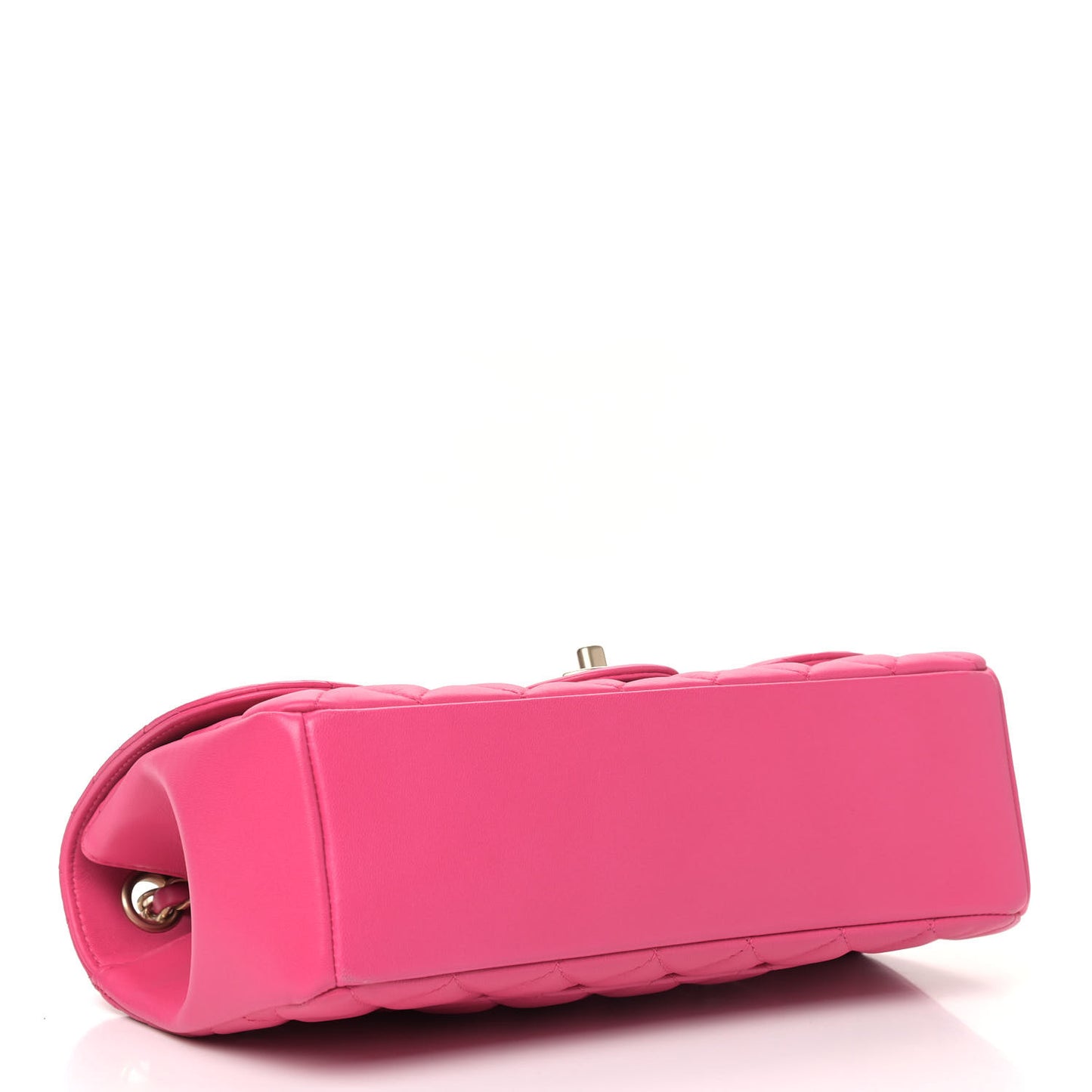 Lambskin Quilted Medium Mademoiselle Chic Flap Pink