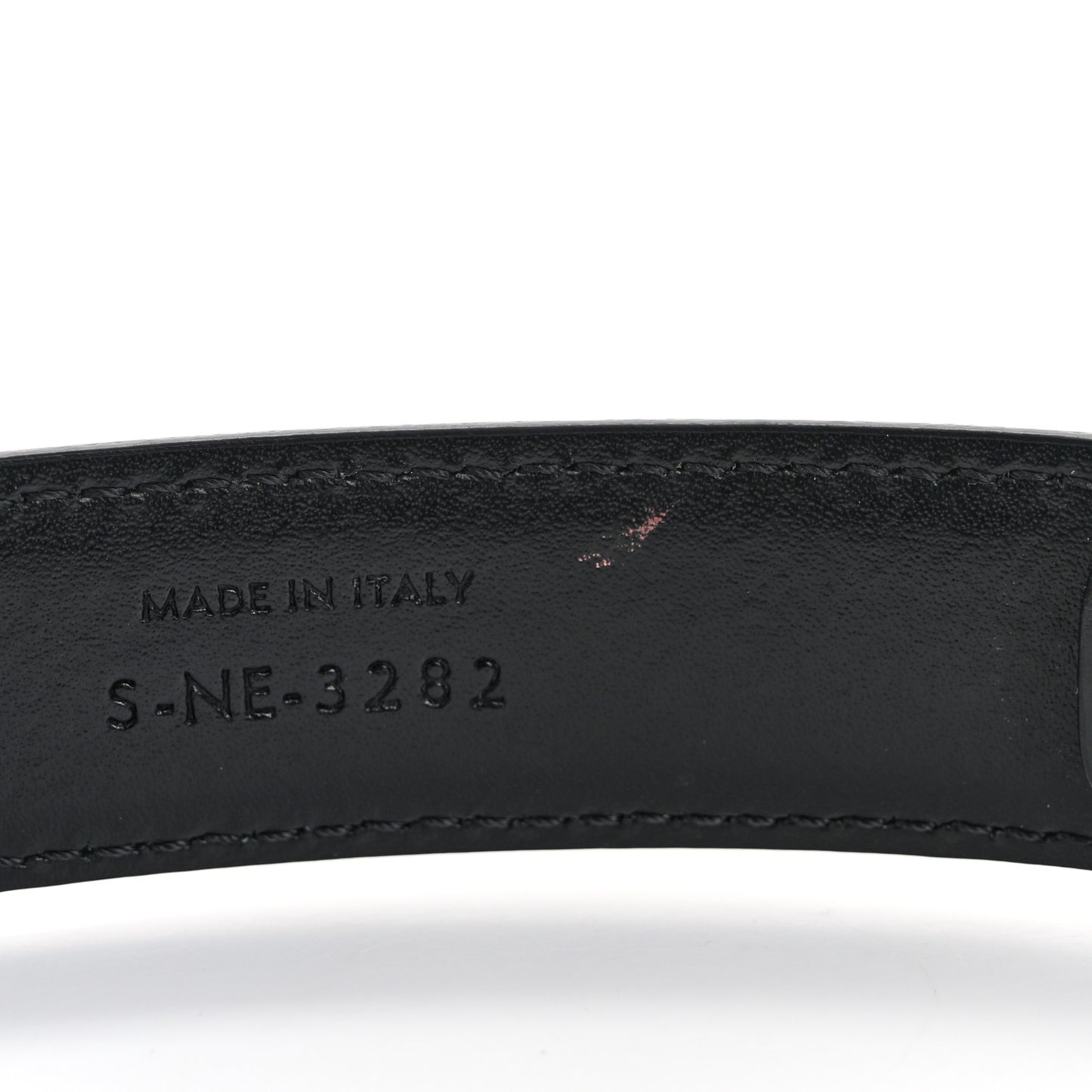 Box Calfskin Small 25mm Triomphe Belt 75 30 Black