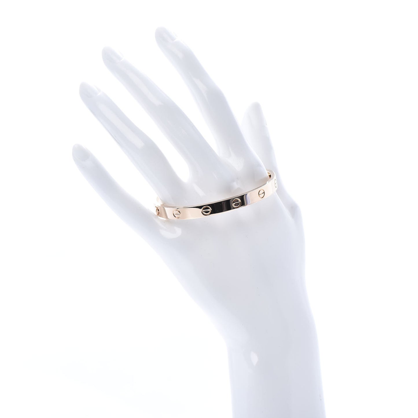 18K Pink Gold LOVE Bracelet 17