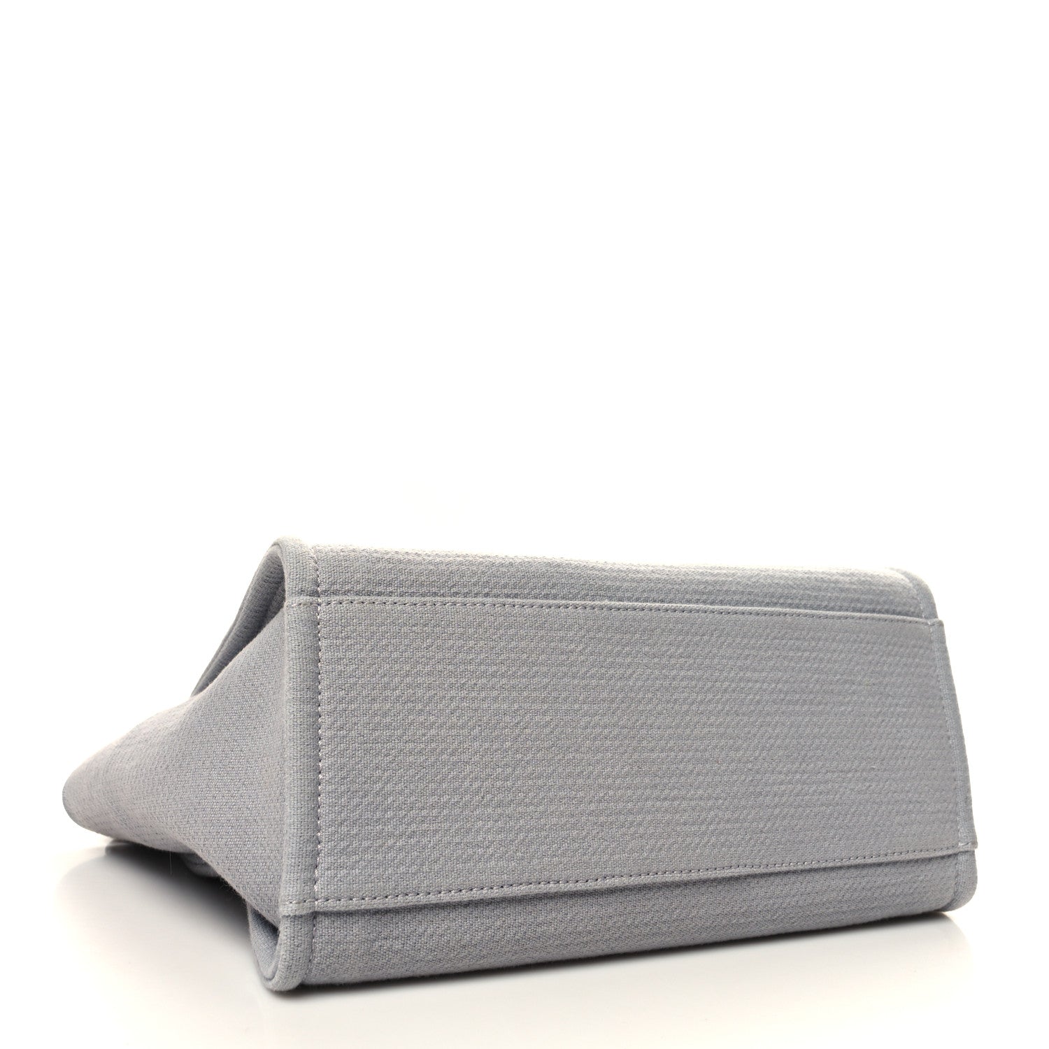 Chanel Mixed Fibers Calfskin Small Deauville Tote Grey 5 of 12