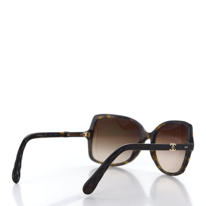 Chanel Square CC Logo Sunglasses 5245 Tortoise 4 of 9