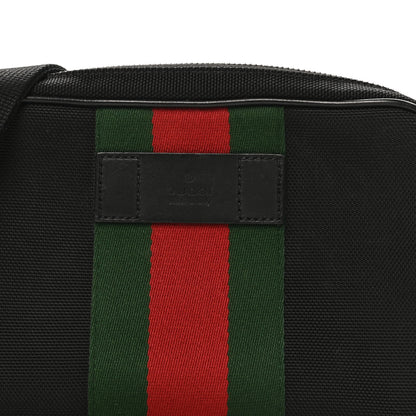 Gucci Canvas Web Slim Belt Bag Black 8 of 10