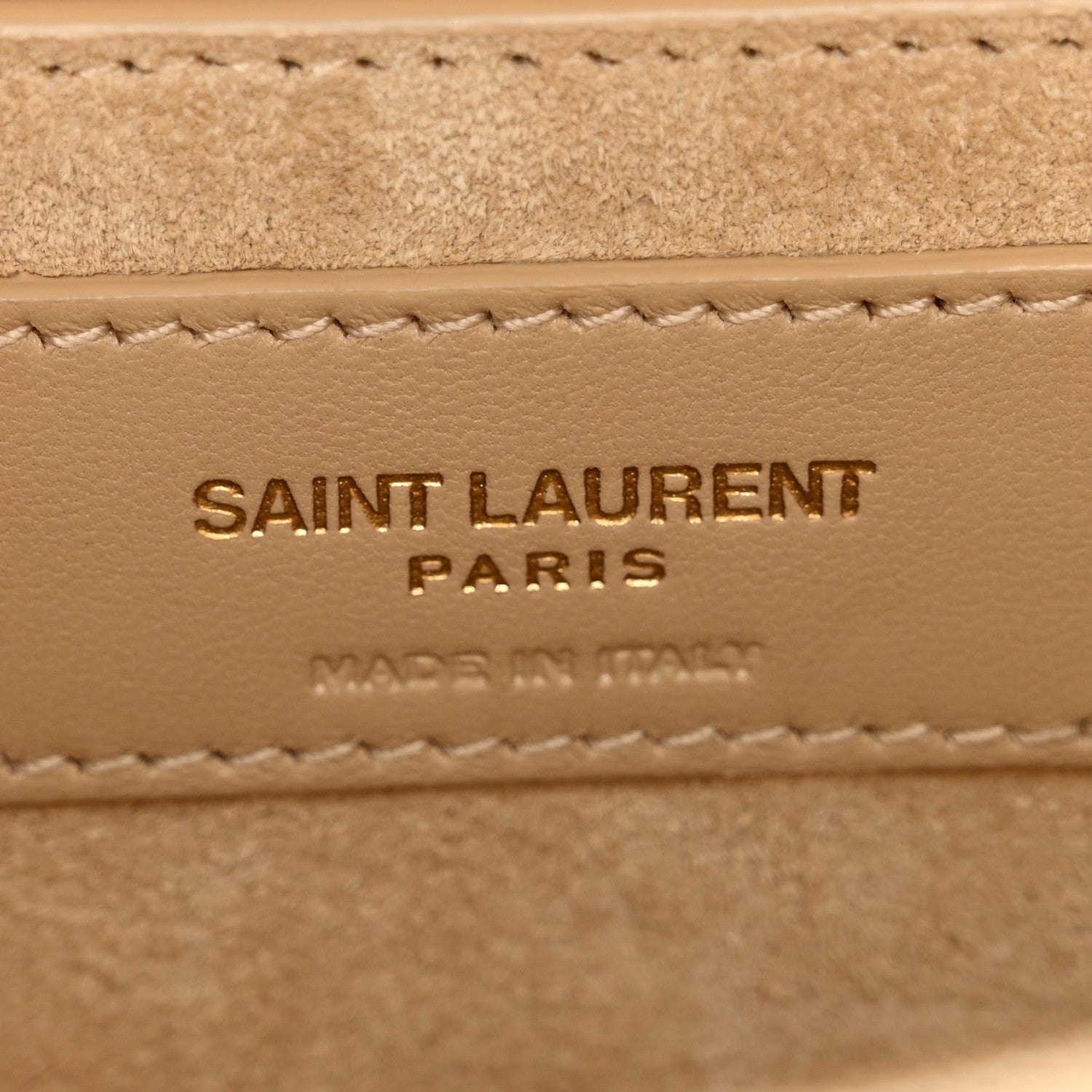 Saint Laurent Smooth Calfskin Medium Monogram Sunset Satchel Satchel Avorio 6 of 10