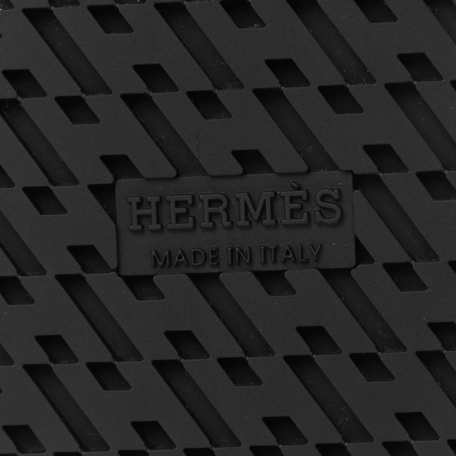 Hermes Calfskin Womens Chypre Sandals 37 Black 6 of 8