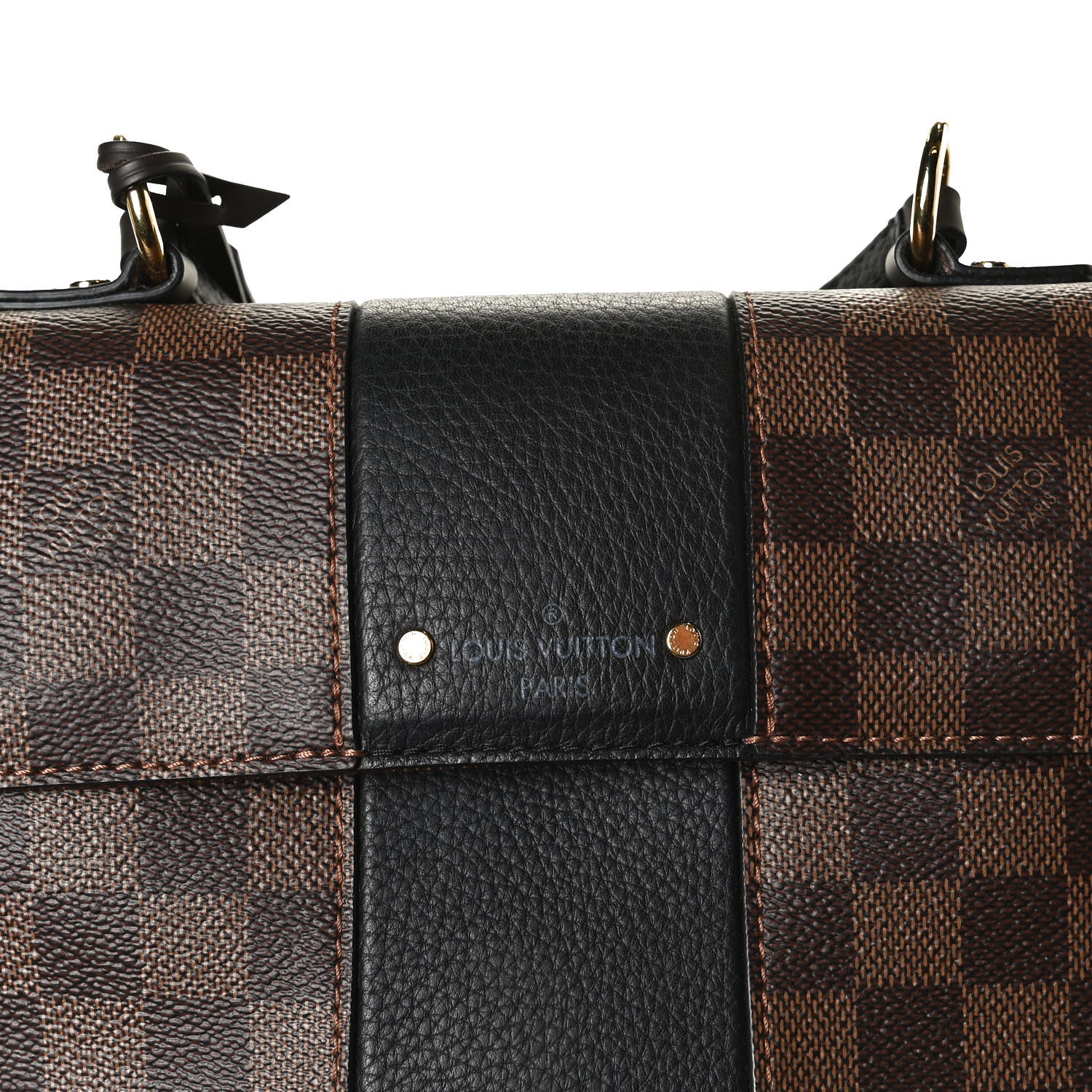 Louis Vuitton Damier Ebene Bond Street BB Black 15 of 17