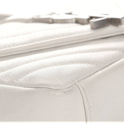Saint Laurent Sheepskin Matelasse Monogram Classic Baby Chain Bag Porcellana 7 of 10