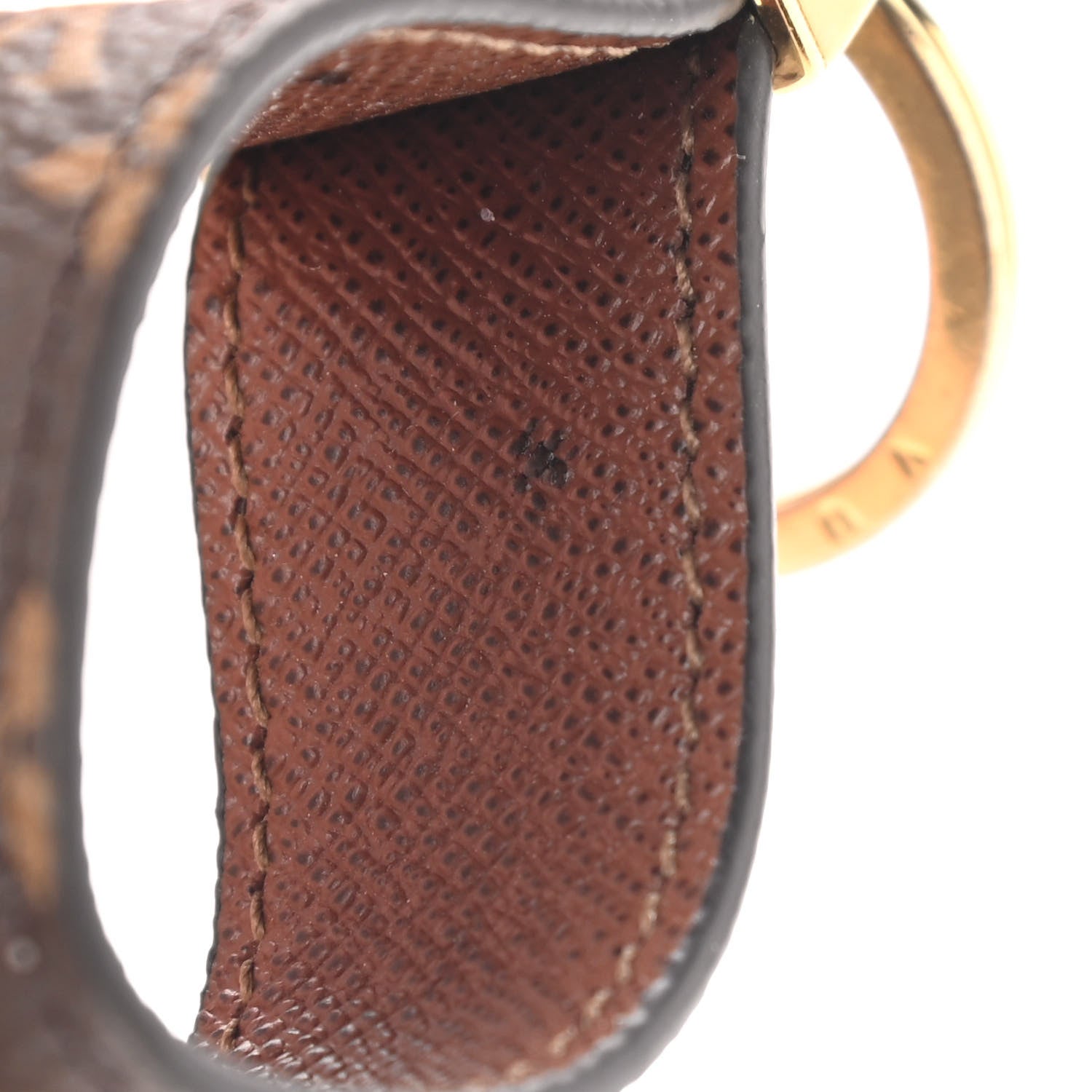 Louis Vuitton Monogram Dragonne Key Holder 5 of 7