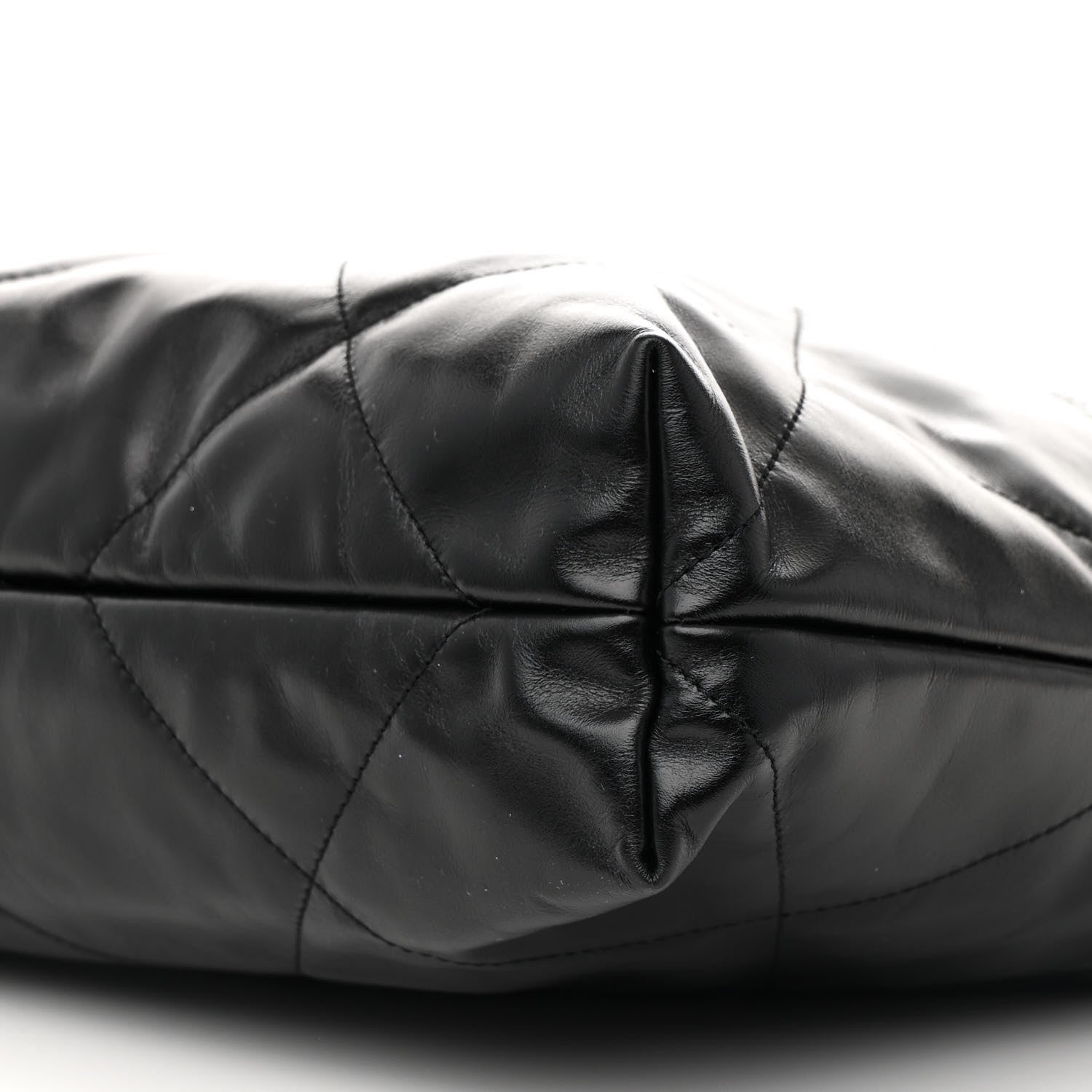 Chanel Shiny Calfskin Quilted Chanel 22 Black 11 of 11