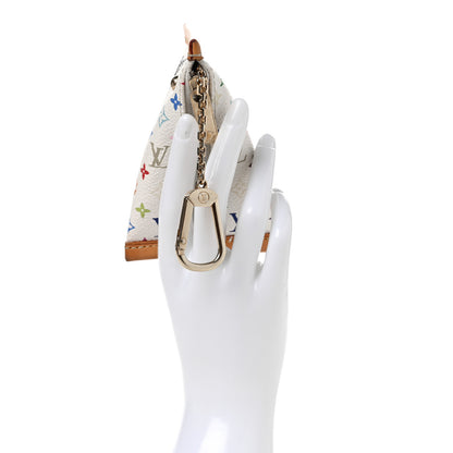 Louis Vuitton Monogram Multicolor Berlingot Coin Purse White 2 of 7