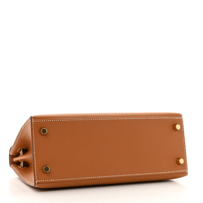 Hermes Epsom Kelly Sellier 25 Gold 4 of 11