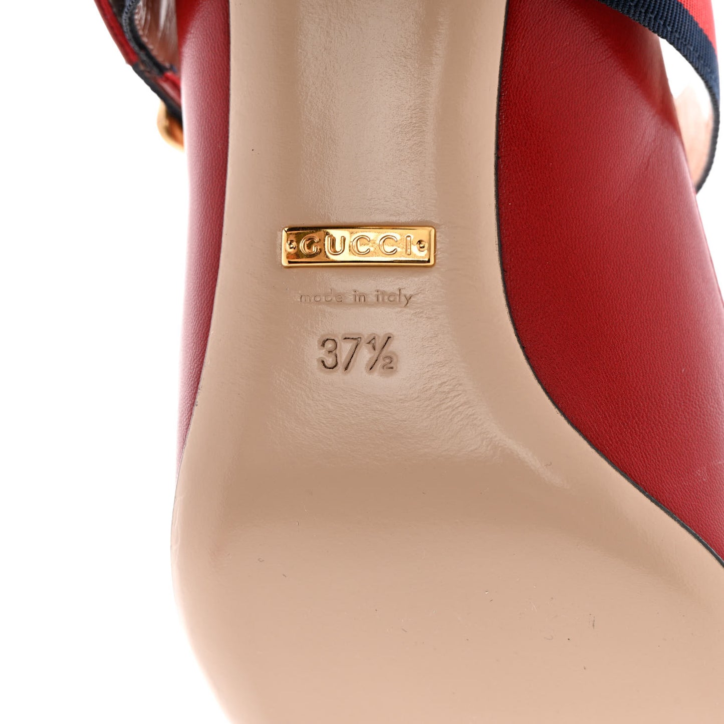 Malaga Kid Sylvie Web Mid Heel Pumps 37.5 Hibiscus Red