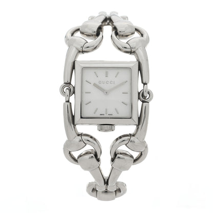Gucci Stainless Steel Mother of Pearl 25MM Signoria Quartz Watch 1 of 4