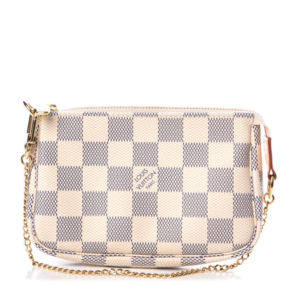 Louis Vuitton Damier Azur Mini Pochette Accessories 1 of 7